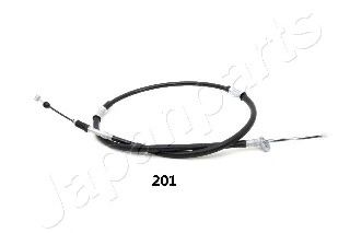 JAPANPARTS BC-201 Трос, стояночная тормозная система 