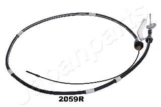 JAPANPARTS BC-2059R Трос, стояночная тормозная система 