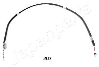 JAPANPARTS BC-207 Трос, стояночная тормозная система 