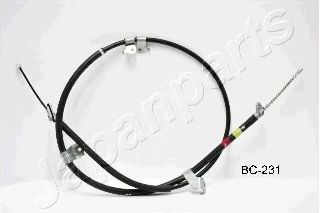 JAPANPARTS BC-231 Трос, стояночная тормозная система<br >справа 