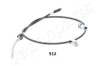 JAPANPARTS BC-512 Трос, стояночная тормозная система для MITSUBISHI MONTERO (Митсубиши/митсубиси Монтэро) JAPANPARTS BC-512 Трос, стояночная тормозная система для MITSUBISHI MONTERO (Митсубиши/митсубиси Монтэро)