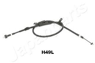 JAPANPARTS BC-H49L Трос, стояночная тормозная система 