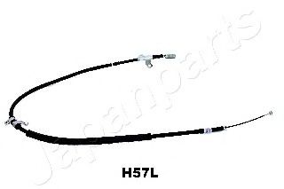 JAPANPARTS BC-H57L Трос, стояночная тормозная система для HYUNDAI H100 (Хендай Х100) JAPANPARTS BC-H57L Трос, стояночная тормозная система для HYUNDAI H100 (Хендай Х100)