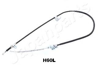 JAPANPARTS BC-H60L Трос, стояночная тормозная система 