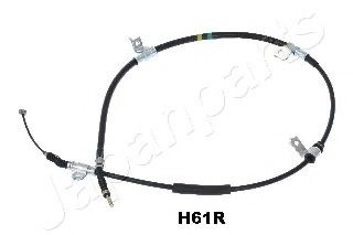 JAPANPARTS BC-H61R Трос, стояночная тормозная система 