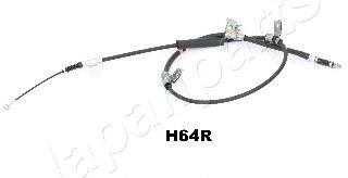 JAPANPARTS BC-H64R Трос, стояночная тормозная система 