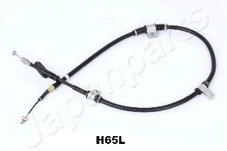 JAPANPARTS BC-H65L Трос, стояночная тормозная система 