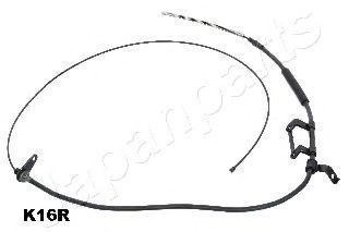 JAPANPARTS BC-K16R Трос, стояночная тормозная система 