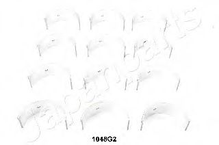 JAPANPARTS CB1048G2 Шатунный подшипник 