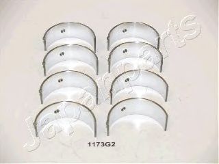 JAPANPARTS CB1173G2 Шатунный подшипник для NISSAN (Ниссан) JAPANPARTS CB1173G2 Шатунный подшипник для NISSAN (Ниссан)