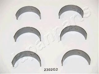 JAPANPARTS CB2302G2 Шатунный подшипник для SUBARU (Субару) JAPANPARTS CB2302G2 Шатунный подшипник для SUBARU (Субару)
