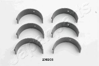 JAPANPARTS CB2302G5 Шатунный подшипник для SUBARU (Субару) JAPANPARTS CB2302G5 Шатунный подшипник для SUBARU (Субару)