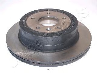 JAPANPARTS DP-W05 Тормозной диск для CHEVROLET CAPTIVA (Шевроле Каптива) JAPANPARTS DP-W05 Тормозной диск для CHEVROLET CAPTIVA (Шевроле Каптива)