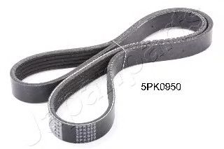 JAPANPARTS DV-5PK0950 Поликлиновой ремень AC для MAZDA 626 III (Мазда 626 3) JAPANPARTS DV-5PK0950 Поликлиновой ремень AC для MAZDA 626 III (Мазда 626 3)