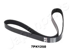 JAPANPARTS DV-7PK1260 Поликлиновой ремень для NISSAN BIG M (Ниссан Биг м) JAPANPARTS DV-7PK1260 Поликлиновой ремень для NISSAN BIG M (Ниссан Биг м)