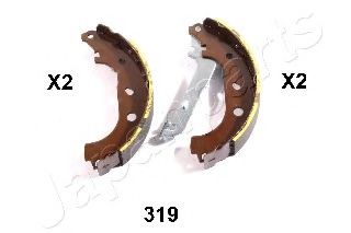 JAPANPARTS GF-319AF Тормозные колодоки для MAZDA AXELA (Мазда Аxэла) JAPANPARTS GF-319AF Тормозные колодоки для MAZDA AXELA (Мазда Аxэла)