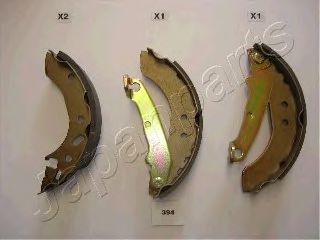 JAPANPARTS GF-394AF Тормозные колодоки для MAZDA SOHO III (Мазда Сохо 3) JAPANPARTS GF-394AF Тормозные колодоки для MAZDA SOHO III (Мазда Сохо 3)