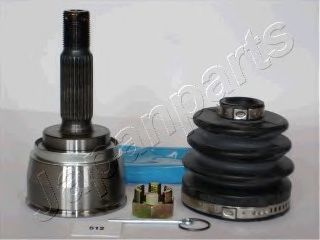 JAPANPARTS GI-512 Шарнирный комплект, приводной вал со стороны колеса для MITSUBISHI ETERNA IV (Митсубиши/митсубиси Этэрна иv) JAPANPARTS GI-512 Шарнирный комплект, приводной вал со стороны колеса для MITSUBISHI ETERNA IV (Митсубиши/митсубиси Этэрна иv)