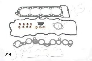 JAPANPARTS KG-314 Комплект прокладок, головка цилиндра для MAZDA GLC II (Мазда Глc 2) JAPANPARTS KG-314 Комплект прокладок, головка цилиндра для MAZDA GLC II (Мазда Глc 2)