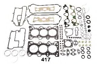 JAPANPARTS KG-417 Комплект прокладок, головка цилиндра для HONDA (Хонда) JAPANPARTS KG-417 Комплект прокладок, головка цилиндра для HONDA (Хонда)