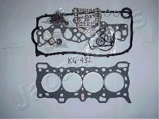 JAPANPARTS KG-432 Комплект прокладок, головка цилиндра для HONDA (Хонда) JAPANPARTS KG-432 Комплект прокладок, головка цилиндра для HONDA (Хонда)