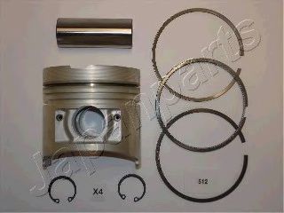 JAPANPARTS KI512 Поршень для MITSUBISHI PAJERO/SHOGUN I (Митсубиши/митсубиси Пажэро/шогун и) JAPANPARTS KI512 Поршень для MITSUBISHI PAJERO/SHOGUN I (Митсубиши/митсубиси Пажэро/шогун и)
