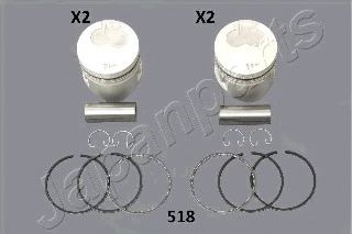JAPANPARTS KI518 Поршень для MITSUBISHI PAJERO/SHOGUN I (Митсубиши/митсубиси Пажэро/шогун и) JAPANPARTS KI518 Поршень для MITSUBISHI PAJERO/SHOGUN I (Митсубиши/митсубиси Пажэро/шогун и)