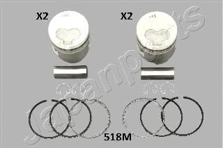 JAPANPARTS KI518M Поршень для MITSUBISHI PAJERO/SHOGUN I (Митсубиши/митсубиси Пажэро/шогун и) JAPANPARTS KI518M Поршень для MITSUBISHI PAJERO/SHOGUN I (Митсубиши/митсубиси Пажэро/шогун и)