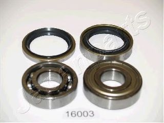 JAPANPARTS KK-16003 Комплект подшипника ступицы колеса передний мост для DAIHATSU CUORE I (Дайхатсу Cуорэ и) JAPANPARTS KK-16003 Комплект подшипника ступицы колеса передний мост для DAIHATSU CUORE I (Дайхатсу Cуорэ и)