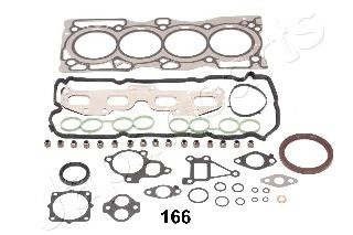JAPANPARTS KM-166 Комплект прокладок, двигатель для NISSAN X-TRAIL (Ниссан Х-трэл) JAPANPARTS KM-166 Комплект прокладок, двигатель для NISSAN X-TRAIL (Ниссан Х-трэл)