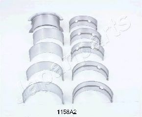 JAPANPARTS MS1158A2 Комплект подшипников коленчатого вала<br >12 1986 