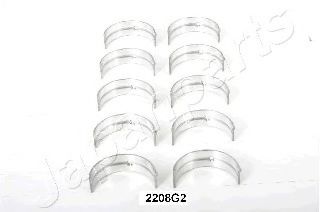 JAPANPARTS MS2208G2 Комплект подшипников коленчатого вала для HONDA CRX II (Хонда Cрх 2) JAPANPARTS MS2208G2 Комплект подшипников коленчатого вала для HONDA CRX II (Хонда Cрх 2)