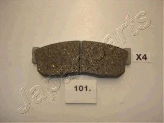 JAPANPARTS PA-101AF Тормозные колодки для NISSAN SENTRA I (Ниссан Сэнтра и)