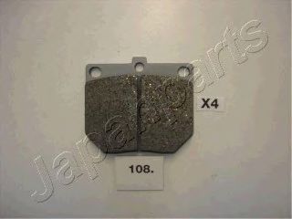 JAPANPARTS PA-108AF Тормозные колодки для NISSAN LAUREL (Ниссан Лаурэл) JAPANPARTS PA-108AF Тормозные колодки для NISSAN LAUREL (Ниссан Лаурэл)