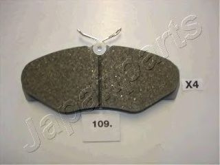 JAPANPARTS PA-109AF Комплект тормозных колодок, дисковый тормоз 