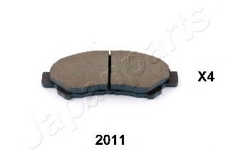 JAPANPARTS PA-2011AF Комплект тормозных колодок, дисковый тормоз 