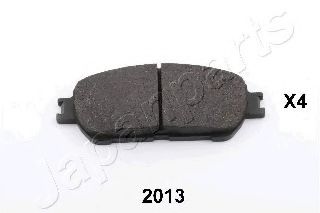 JAPANPARTS PA-2013AF Комплект тормозных колодок, дисковый тормоз 