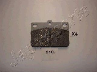 JAPANPARTS PA-210AF Тормозные колодки для MITSUBISHI SAPPORO (Митсубиши/митсубиси Саппоро) JAPANPARTS PA-210AF Тормозные колодки для MITSUBISHI SAPPORO (Митсубиши/митсубиси Саппоро)