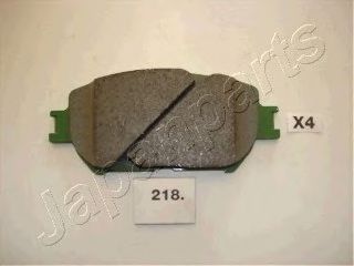 JAPANPARTS PA-218AF Комплект тормозных колодок, дисковый тормоз 