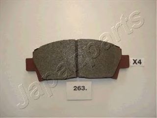 JAPANPARTS PA-263AF Комплект тормозных колодок, дисковый тормоз 