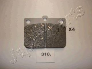 JAPANPARTS PA-310AF Тормозные колодки для MITSUBISHI GALANT (Митсубиши/митсубиси Галант) JAPANPARTS PA-310AF Тормозные колодки для MITSUBISHI GALANT (Митсубиши/митсубиси Галант)