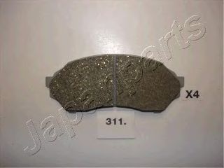 JAPANPARTS PA-311AF Тормозные колодки для MAZDA 323 F/P VI (Мазда 323 ф/п vи) JAPANPARTS PA-311AF Тормозные колодки для MAZDA 323 F/P VI (Мазда 323 ф/п vи)
