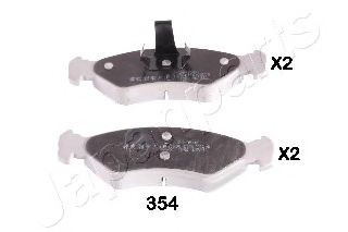 JAPANPARTS PA-354AF Тормозные колодки для MAZDA SOHO III (Мазда Сохо 3) JAPANPARTS PA-354AF Тормозные колодки для MAZDA SOHO III (Мазда Сохо 3)