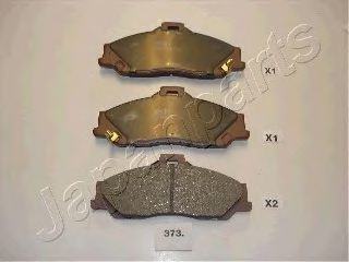 JAPANPARTS PA-373AF Тормозные колодки для MAZDA PROCEED/DRIFTER (Мазда Просид/дрифтэр) JAPANPARTS PA-373AF Тормозные колодки для MAZDA PROCEED/DRIFTER (Мазда Просид/дрифтэр)