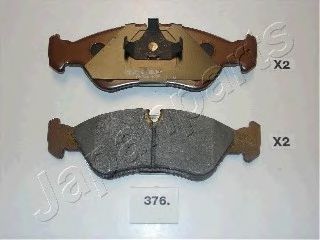 JAPANPARTS PA-376AF Тормозные колодки для DAEWOO (Дэу) JAPANPARTS PA-376AF Тормозные колодки для DAEWOO (Дэу)