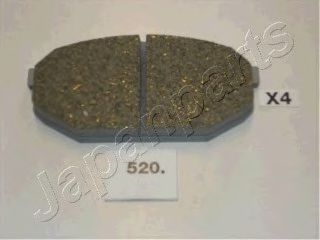 JAPANPARTS PA-520AF Тормозные колодки для MITSUBISHI STARION (Митсубиши/митсубиси Старион) JAPANPARTS PA-520AF Тормозные колодки для MITSUBISHI STARION (Митсубиши/митсубиси Старион)