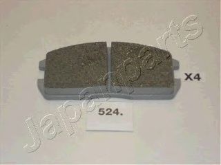 JAPANPARTS PA-524AF Тормозные колодки для MITSUBISHI COLT II (Митсубиши/митсубиси Cолт 2) JAPANPARTS PA-524AF Тормозные колодки для MITSUBISHI COLT II (Митсубиши/митсубиси Cолт 2)