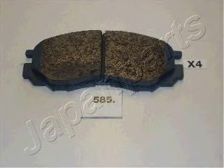 JAPANPARTS PA-585AF Тормозные колодки для MITSUBISHI COLT/RODEO (Митсубиши/митсубиси Cолт/родэо) JAPANPARTS PA-585AF Тормозные колодки для MITSUBISHI COLT/RODEO (Митсубиши/митсубиси Cолт/родэо)