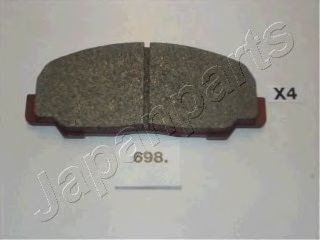 JAPANPARTS PA-698AF Тормозные колодки для DAIHATSU FEROZA HARD TOP (Дайхатсу Фэроза хард топ) JAPANPARTS PA-698AF Тормозные колодки для DAIHATSU FEROZA HARD TOP (Дайхатсу Фэроза хард топ)