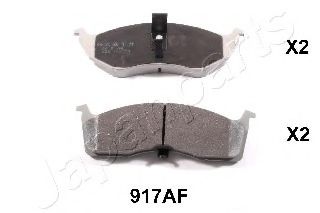 JAPANPARTS PA-917AF Тормозные колодки передний мост для CHRYSLER NEON II (Крайслер Нэон 2) JAPANPARTS PA-917AF Тормозные колодки передний мост для CHRYSLER NEON II (Крайслер Нэон 2)